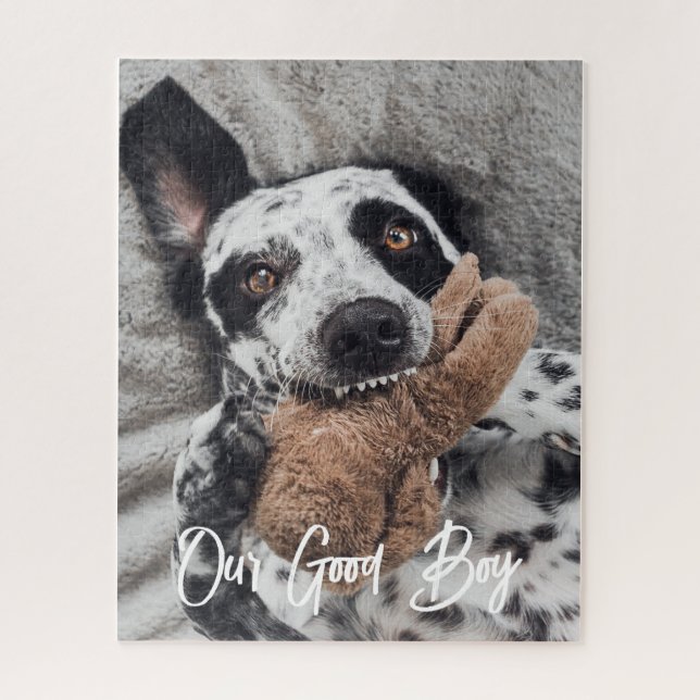 Unser Hund-Haustier-Puzzle (Vertikal)