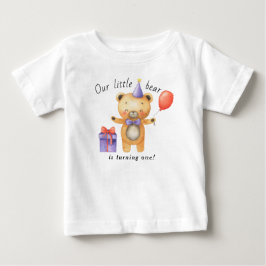 Unser kleiner Bär verwandelt einen Kindergeburtsta Baby T-shirt