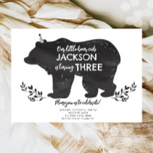 Unser kleiner Bärenkuppel Waldwald Junge Geburtsta