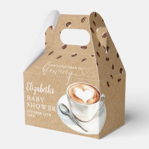 Unser Kleiner Bohne Braut Kaffee Rustikale Babypar Geschenkschachtel