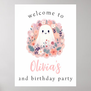 Unser kleiner Boo macht 2 Begrüßungs-Party Poster