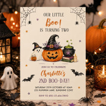 Unser kleiner Boo wird zwei Halloween 2. Geburtsta