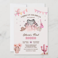 Unser kleiner Cowgirl Western First Rodeo Geburtst