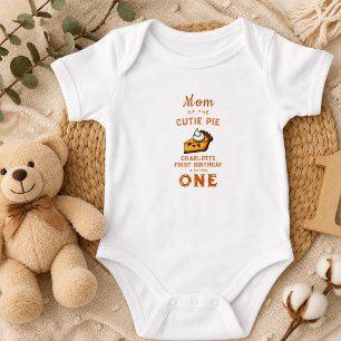 Unser kleiner Cutie Pi Tag 1. Geburtstag Baby Strampler