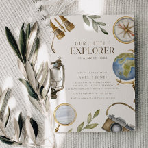 Unser kleiner Explorer | Adventure Awaits Baby Sho