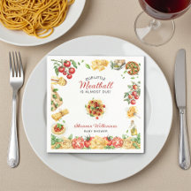 Unser kleiner Fleischbällchen italienisches Essen