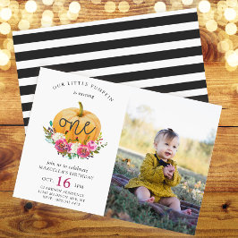 Unser kleiner Kürbisfall Einladung