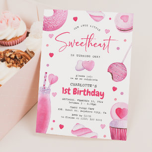 Unser kleiner Schatz 1. Geburtstag Einladung