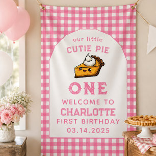 Unser kleiner Süsse Pi Tag 1. Geburtstag Banner
