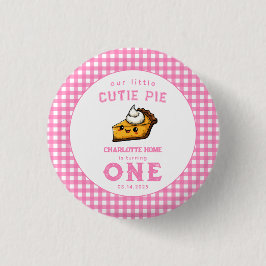 Unser kleiner Süsse Pi Tag 1. Geburtstag Button