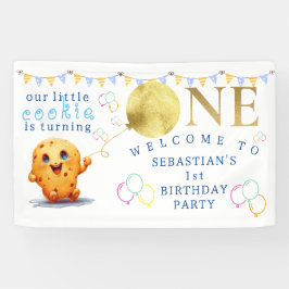 Unser kleines Cookie, das einen Niedlichen 1. Gebu Banner