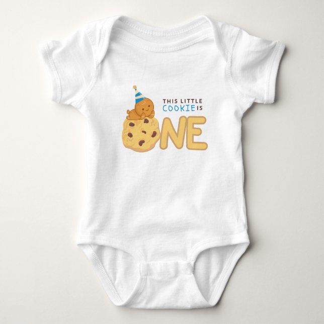 Unser kleines Cookie ist ein Baby Bodysuit Baby Strampler (Vorderseite)