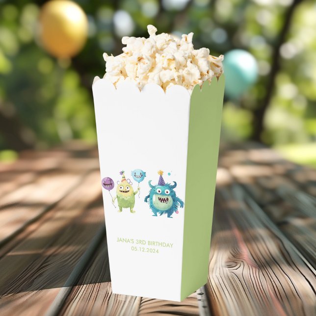 Unser kleines Monster | Drei farbige Monster Geschenkschachtel (Von Creator hochgeladen)