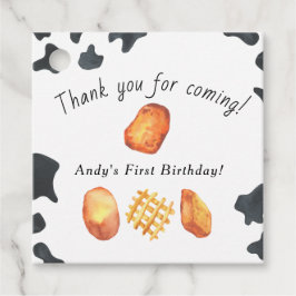 Unser kleines Nugget macht einen Kindergeburtstag Geschenkanhänger