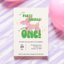 Unser kleines Party Balloon Tier 1. Geburtstag