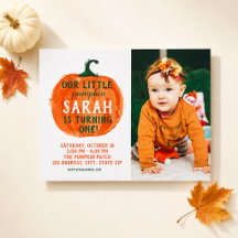 Unser kleines Pumpkin-Foto