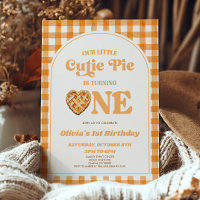 Unser kleines Süsse Pie Retro 1. Geburtstag Party