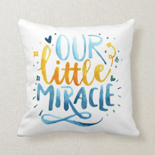 Unser kleines Wunderkind Babyangebot Kissen