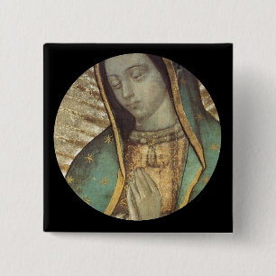 UNSER LADY GUADALUPE BUTTON