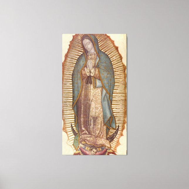 UNSER LADY GUADALUPE CANVAS DRUCKEN LEINWANDDRUCK (Vorderseite)