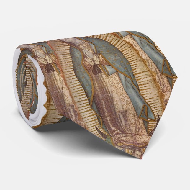 UNSER LADY GUADALUPE KRAWATTE (Gerollt)