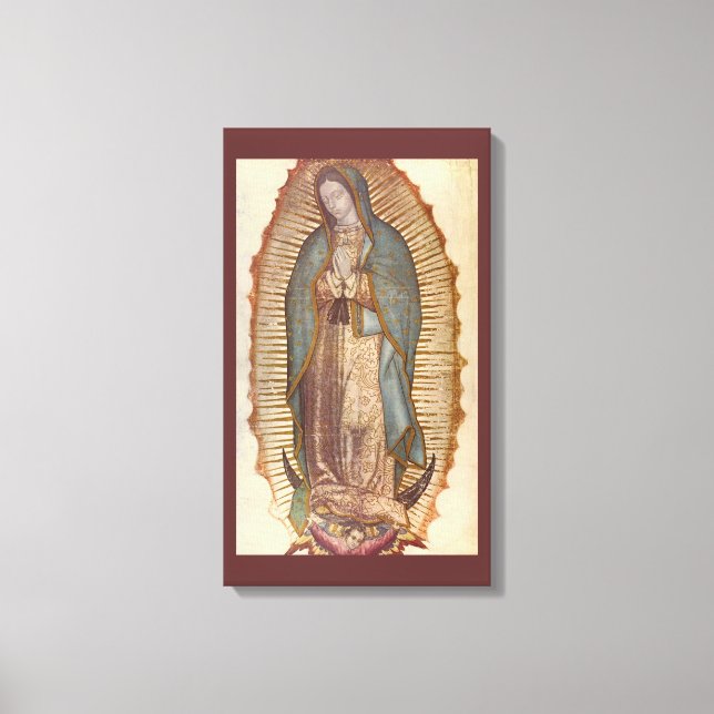 UNSER LADY GUADALUPE LEINWANDDRUCK (Vorderseite)