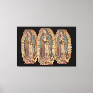 UNSER LADY GUADALUPE LEINWANDDRUCK