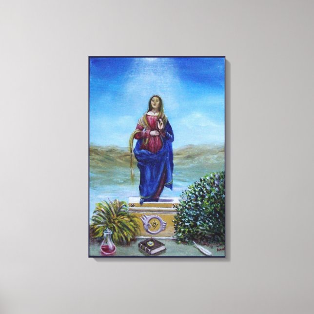 UNSER LADY OF LIGHT Madonna of Immaculate Concepti Leinwanddruck (Vorderseite)