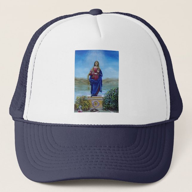 UNSER LADY OF LIGHT Madonna of Immaculate Concepti Truckerkappe (Vorderseite)