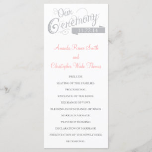 Unser Liebe Story Wedding Programm