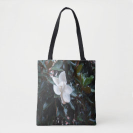 "Unser Magnolienbaum nach dem Regen" individuelle  Tasche