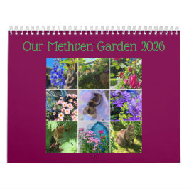 Unser Methven-Gartenkalender 2026 Kalender