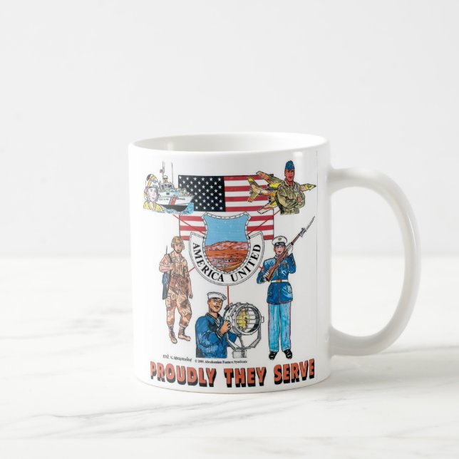 unser Militär Kaffeetasse (Rechts)