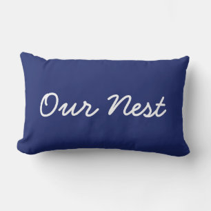 Unser Nest und unser willkommenes, reversibles Lum Lendenkissen