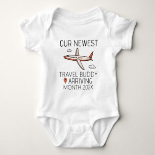 Unser neuester Reisebuddy - Flugzeug Baby Strampler