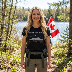 Unser Norden, stark und frei. T-Shirt