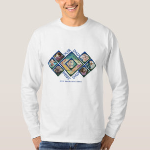 Unser Papa ist der beste Papa Individuelle Fotocol T-Shirt