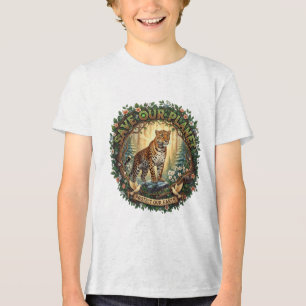 UNSER PLANET gerettet Tri-Blend Shirt