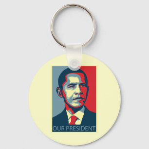Unser Präsident Obama Schlüsselanhänger