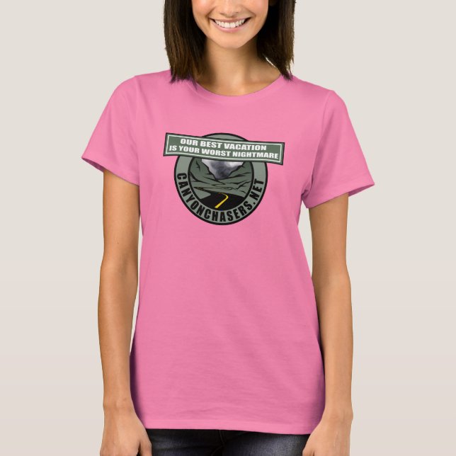 Unser schönster Urlaub ist Ihr schönster Albtraum  T-Shirt (Vorderseite)