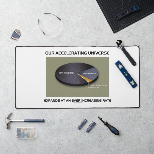 Unser sich beschleunigendes Universum wird immer g Schreibtischunterlage (Arbeitsplatz)