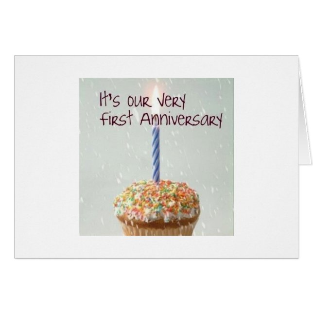 UNSER SONDERTAG "EIN JAHR" ZUSAMMEN (Vorderseite (Horizontal))