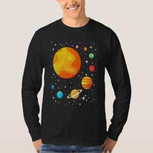 Unser Sonnensystem Astronomie Galaxy Astronomie Sc T-Shirt