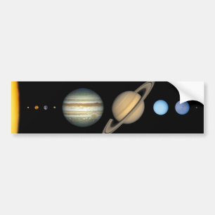 Unser Sonnensystem Autoaufkleber