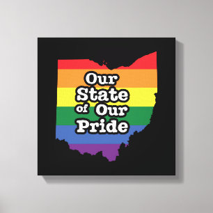Unser Staat  Ohio Leinwanddruck