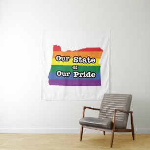 Unser Staat Oregon Wandteppich