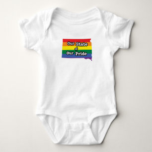 Unser Staat  Süddakota Baby Strampler