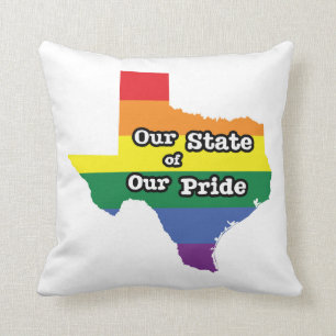 Unser Staat Texas Kissen