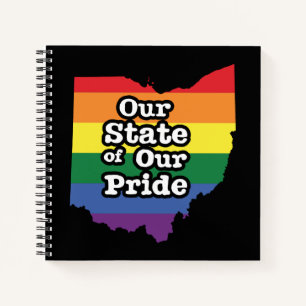 Unser Staat unseres Stolzes Ohio Notizbuch