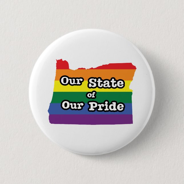 Unser Staat unseres Stolzes | Oregon Button (Vorderseite)